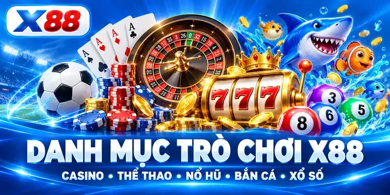 danh mục trò chơi x88